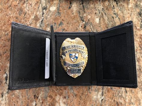 police wallet.